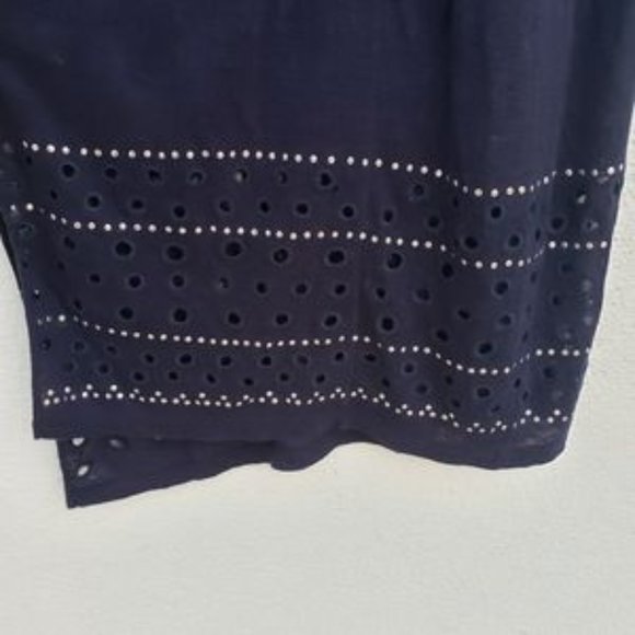 REBECCA MINKOFF Linen Studded Asymmetrical - Picture 5 of 8